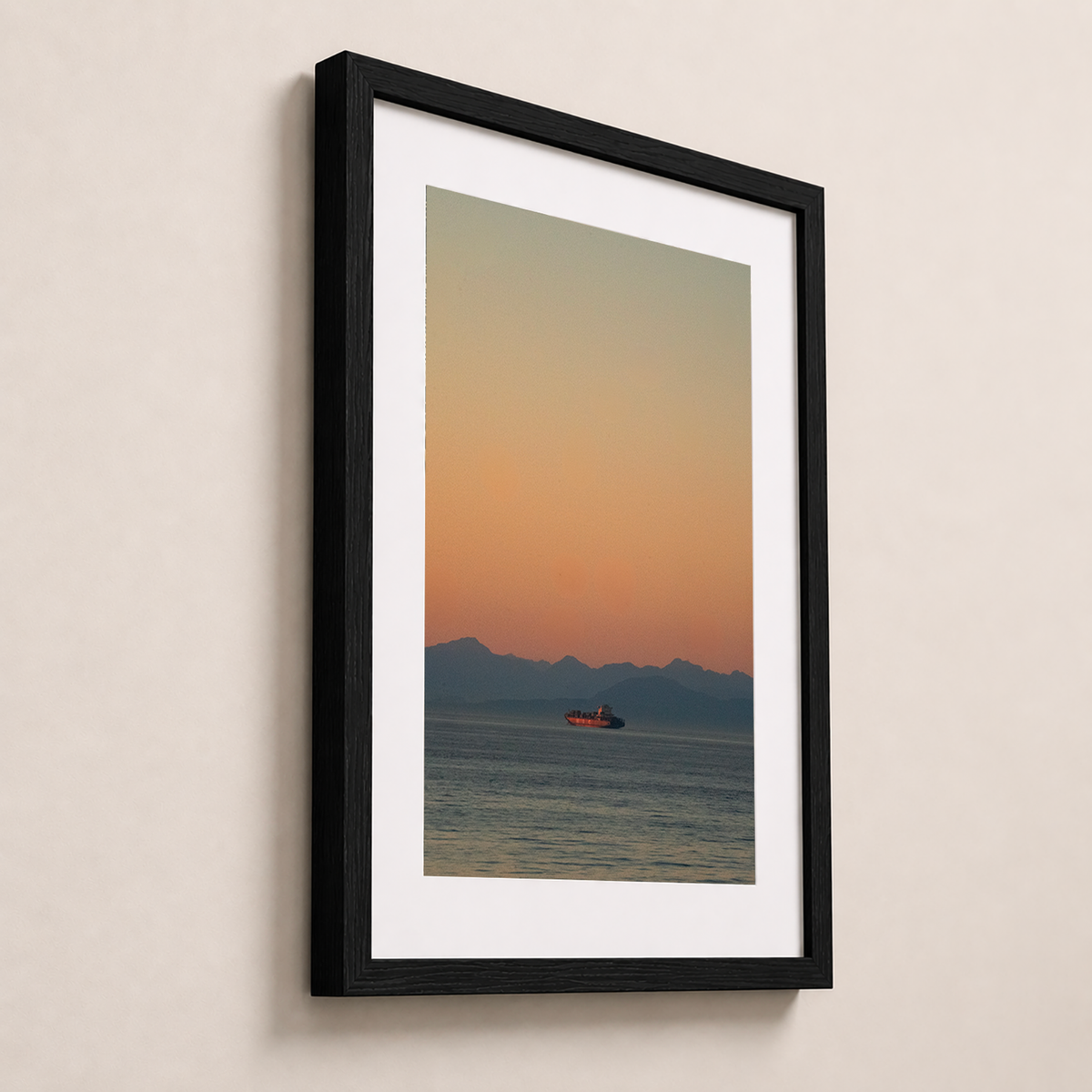 Cargo au crépuscule | Vancouver