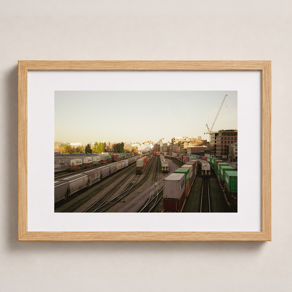 Rails au couchant | Vancouver