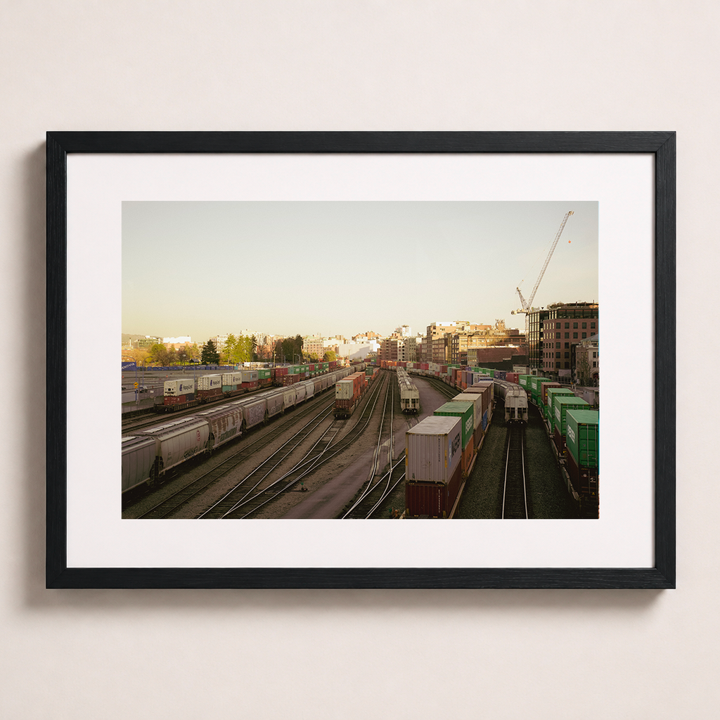 Rails au couchant | Vancouver
