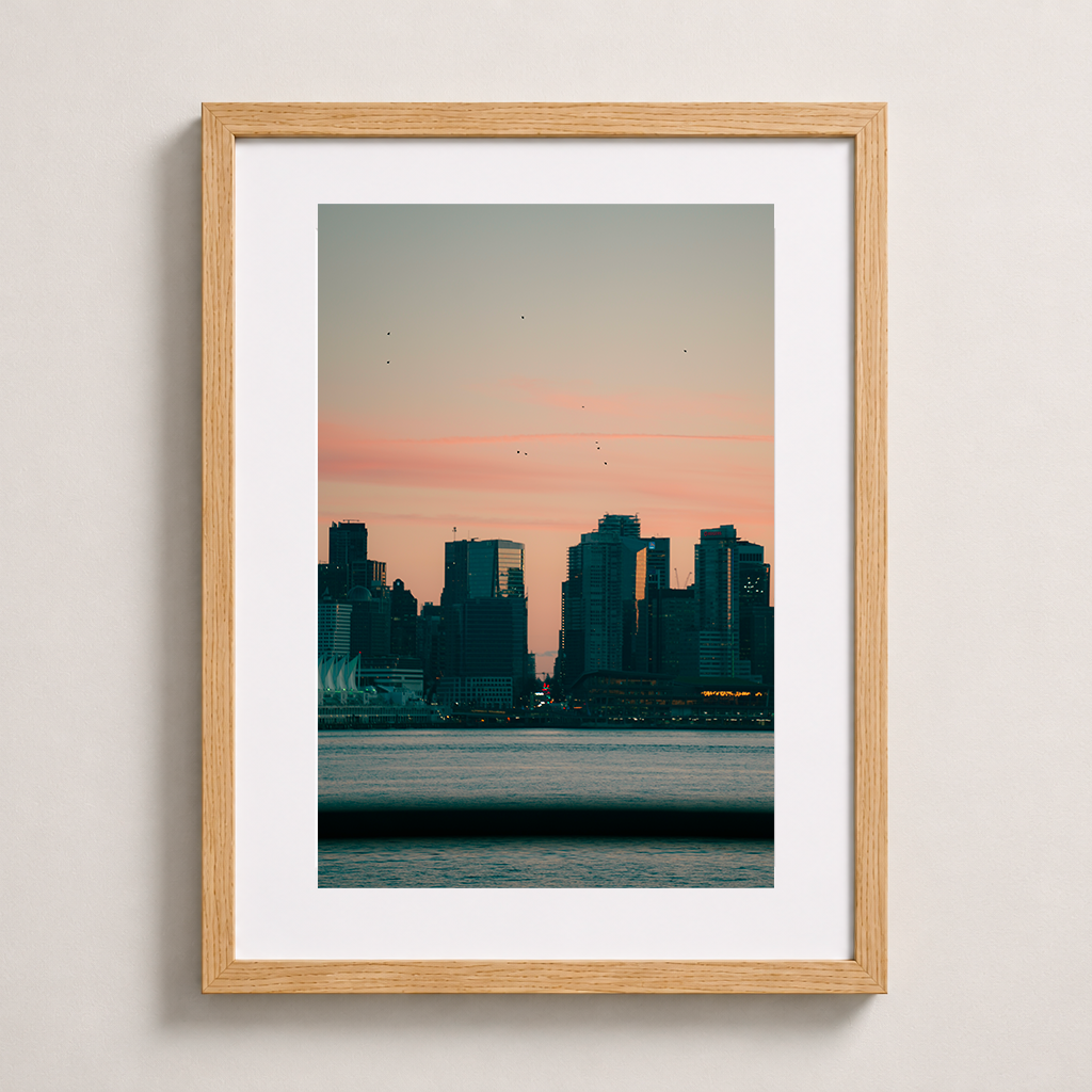 Downtown au crépuscule | Vancouver
