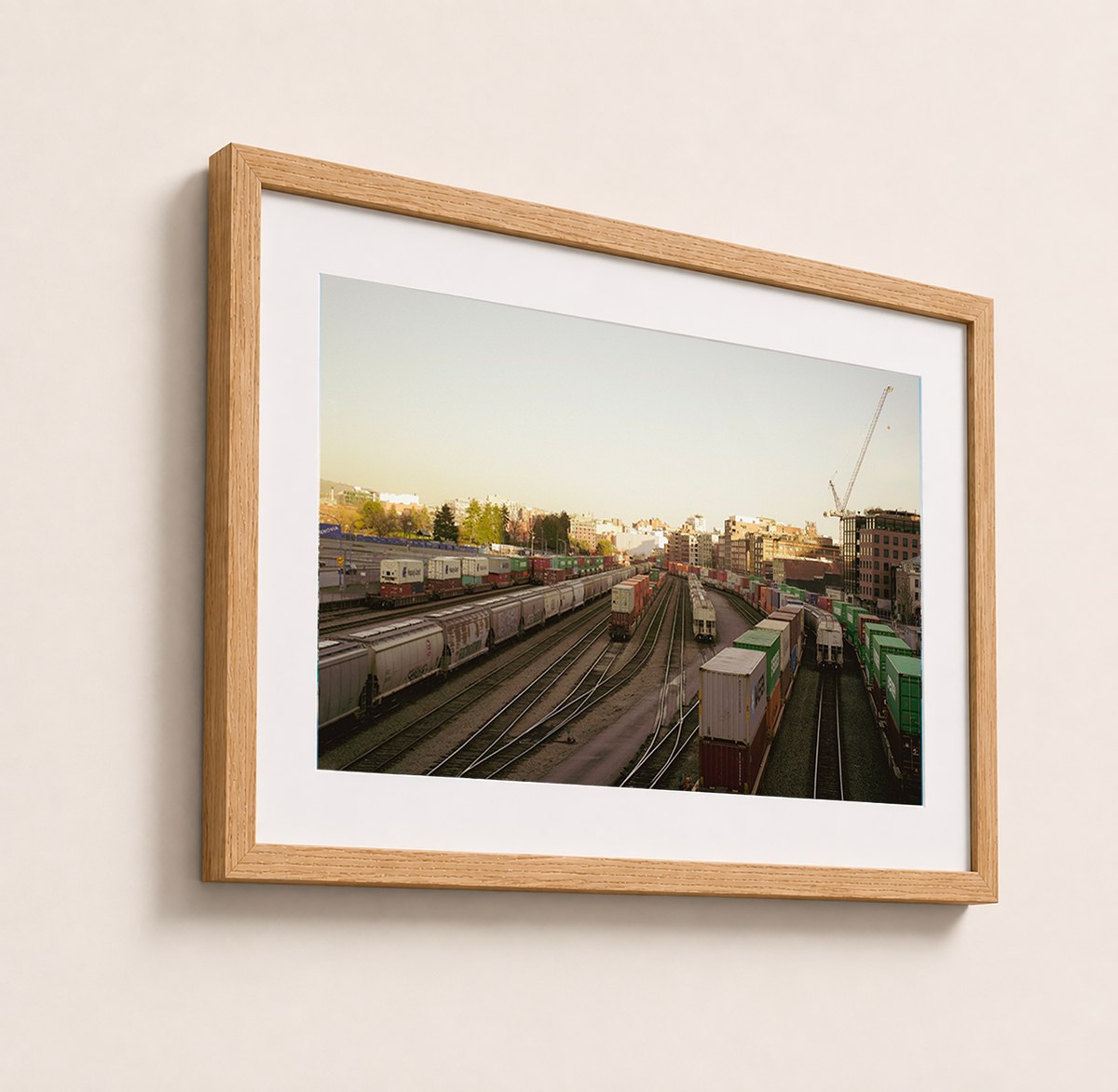 Rails au couchant | Vancouver