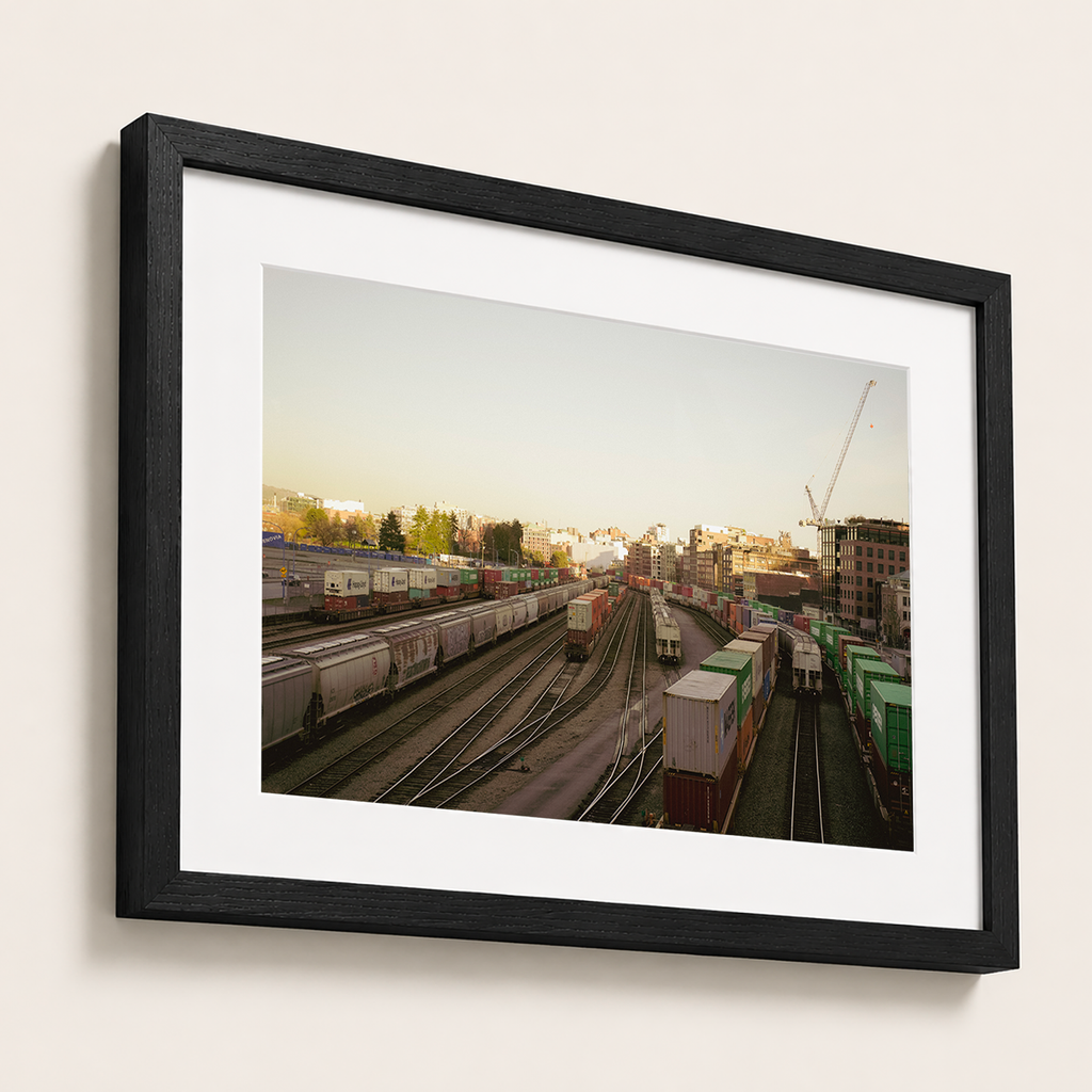 Rails au couchant | Vancouver