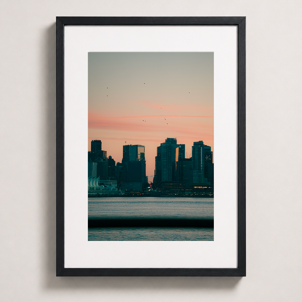 Downtown au crépuscule | Vancouver