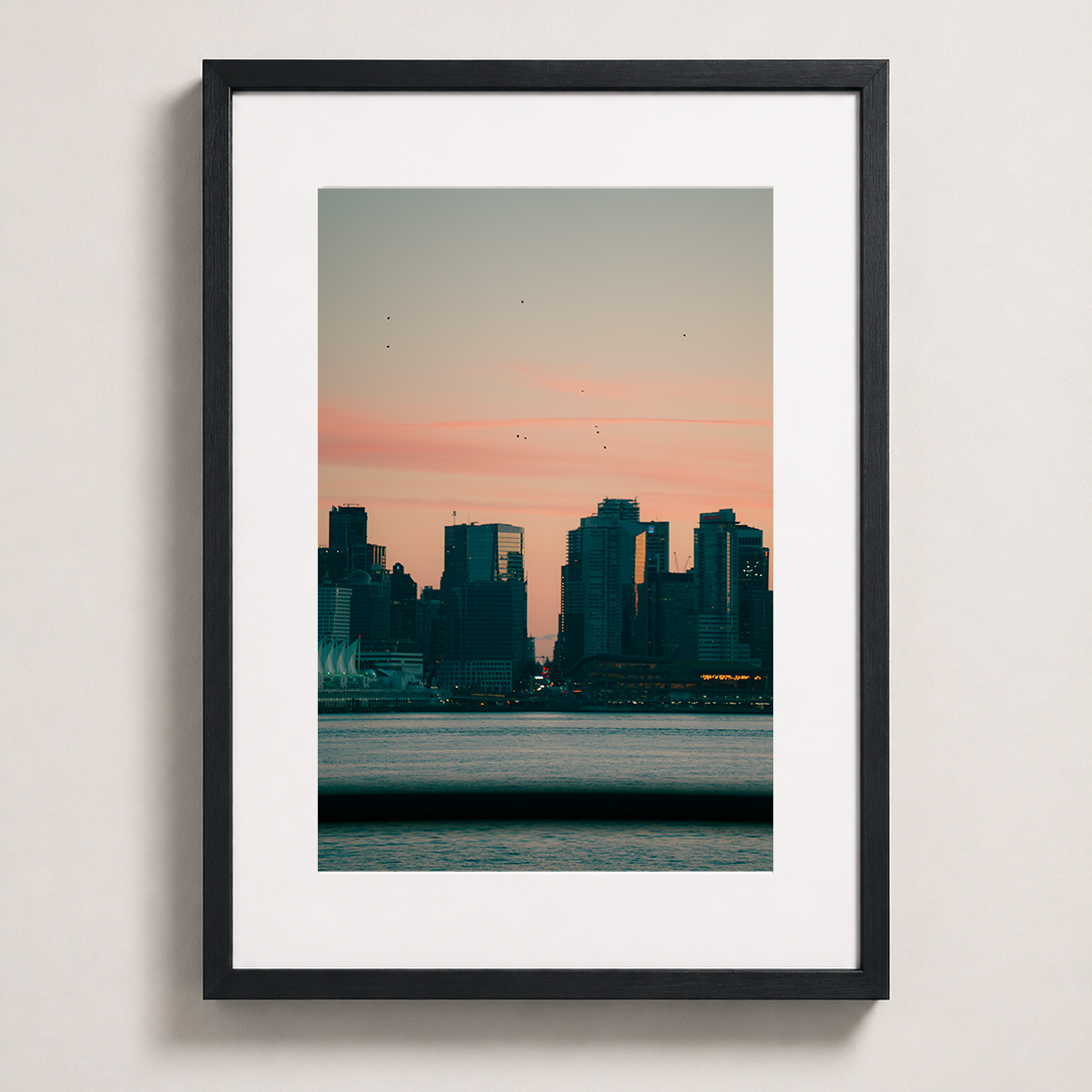Downtown au crépuscule | Vancouver