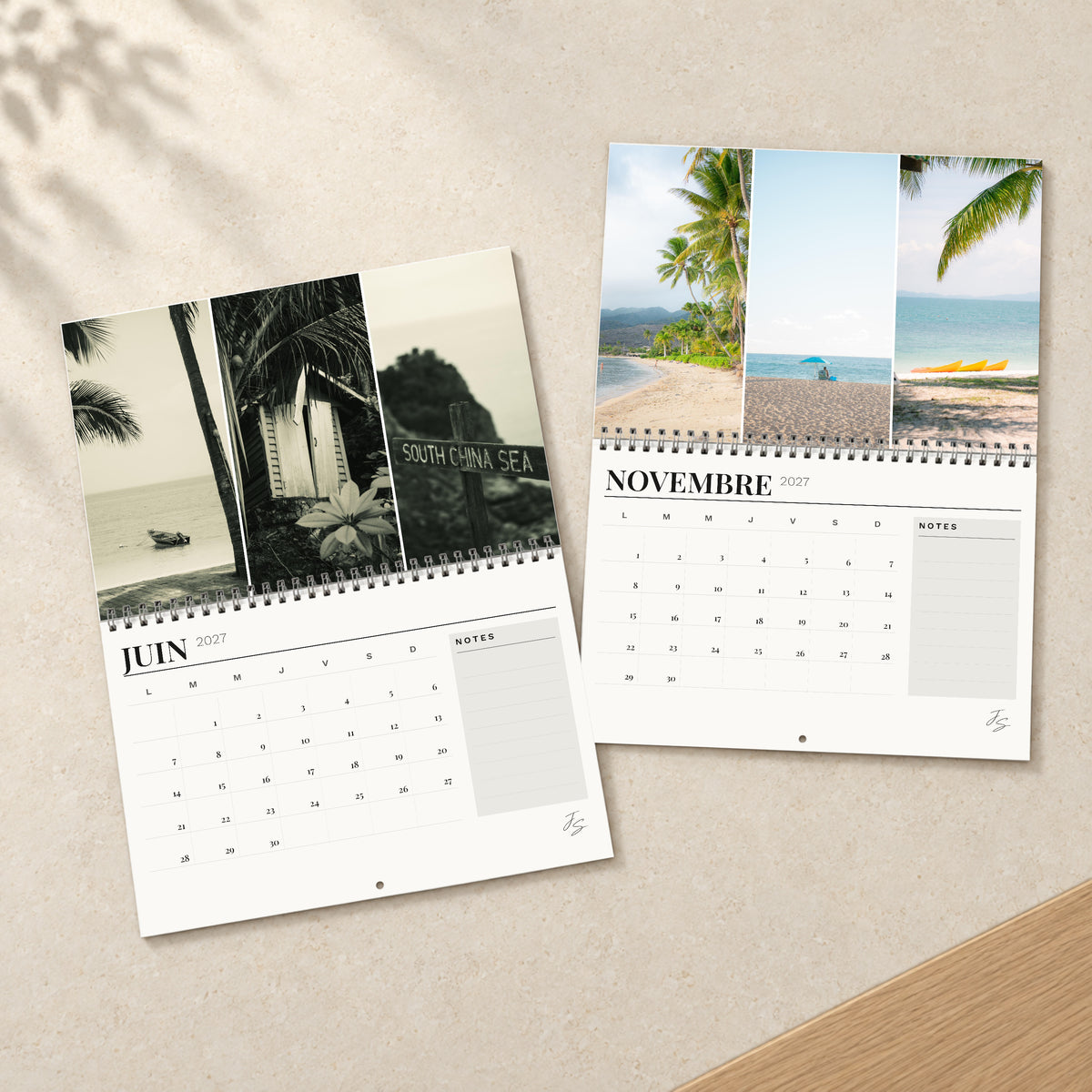 Au fil des rivages | Calendrier photo 2027