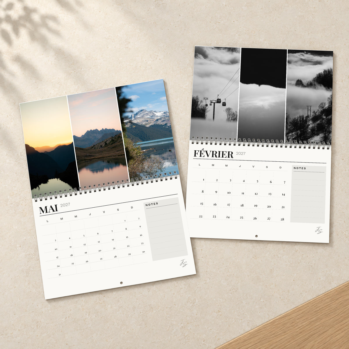 Au rythme des sommets | Calendrier photo 2027