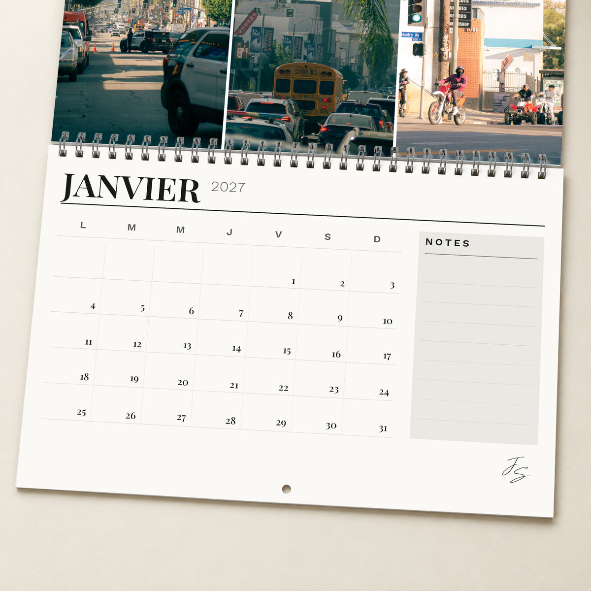D’une ville à l’autre | Calendrier photo 2027