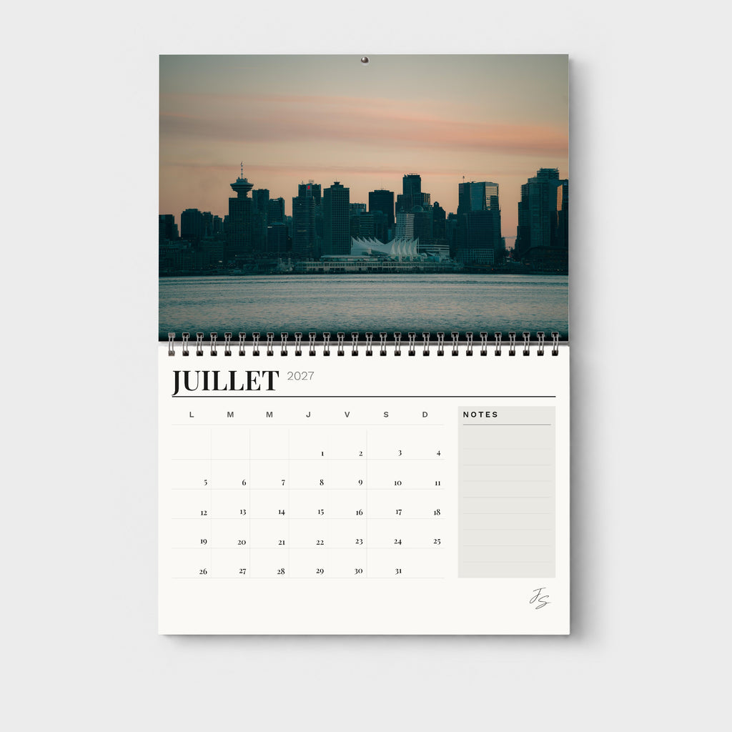 D’une ville à l’autre | Calendrier photo 2027