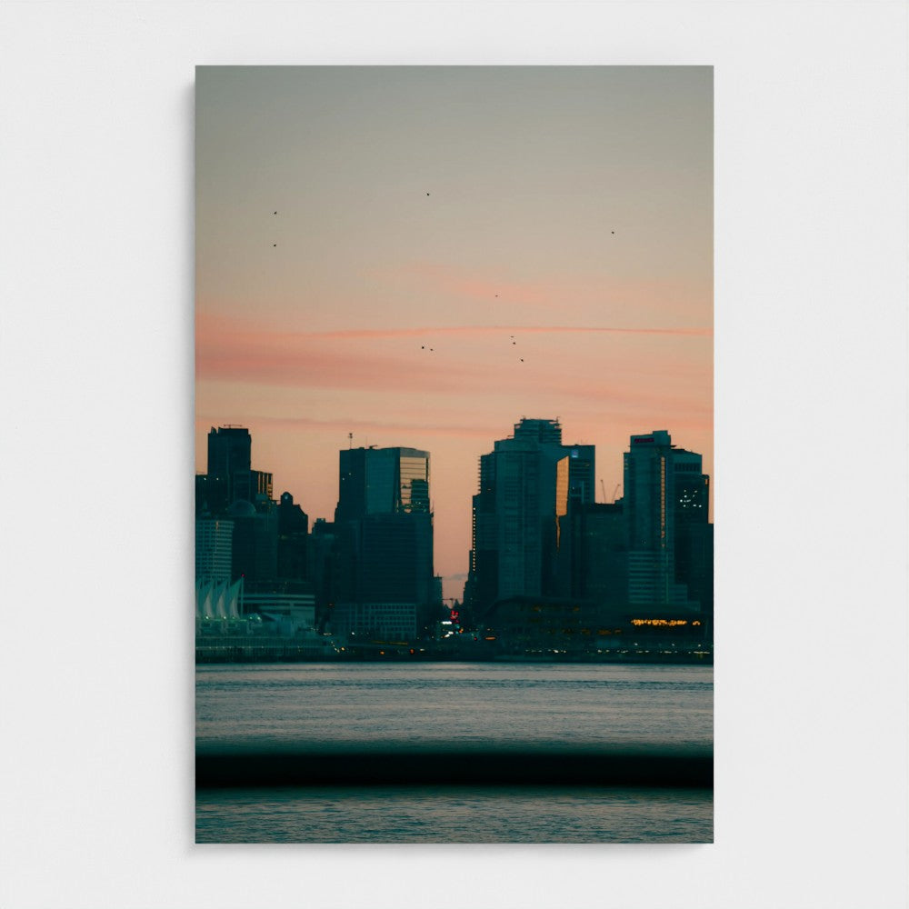 Downtown au crépuscule | Vancouver