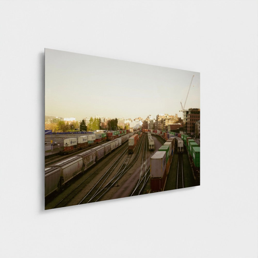 Rails au couchant | Vancouver