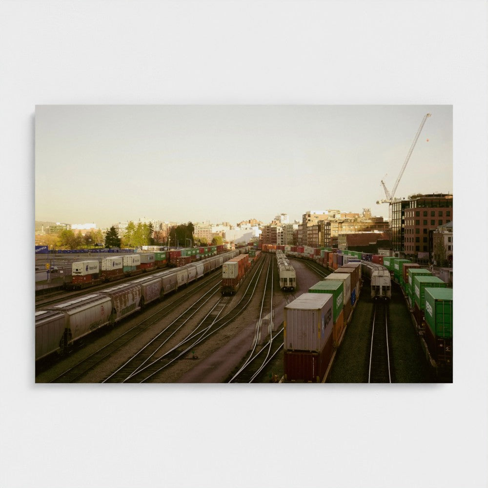 Rails au couchant | Vancouver