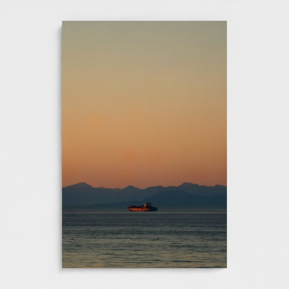 Cargo au crépuscule | Vancouver